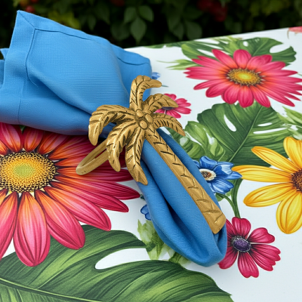 Palm Tree Cutlery Napkin Ring
