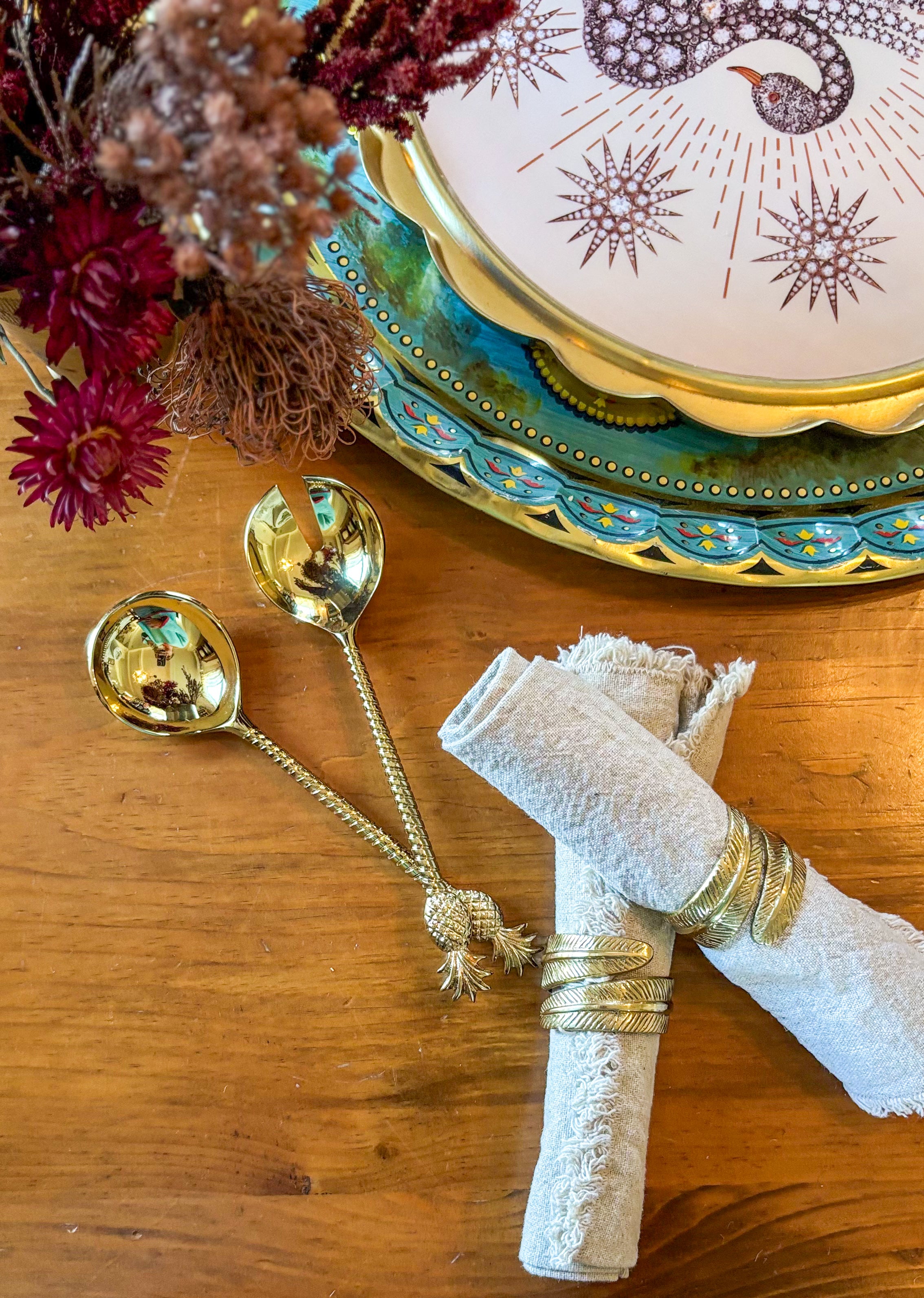 BALI Feather Napkin Ring