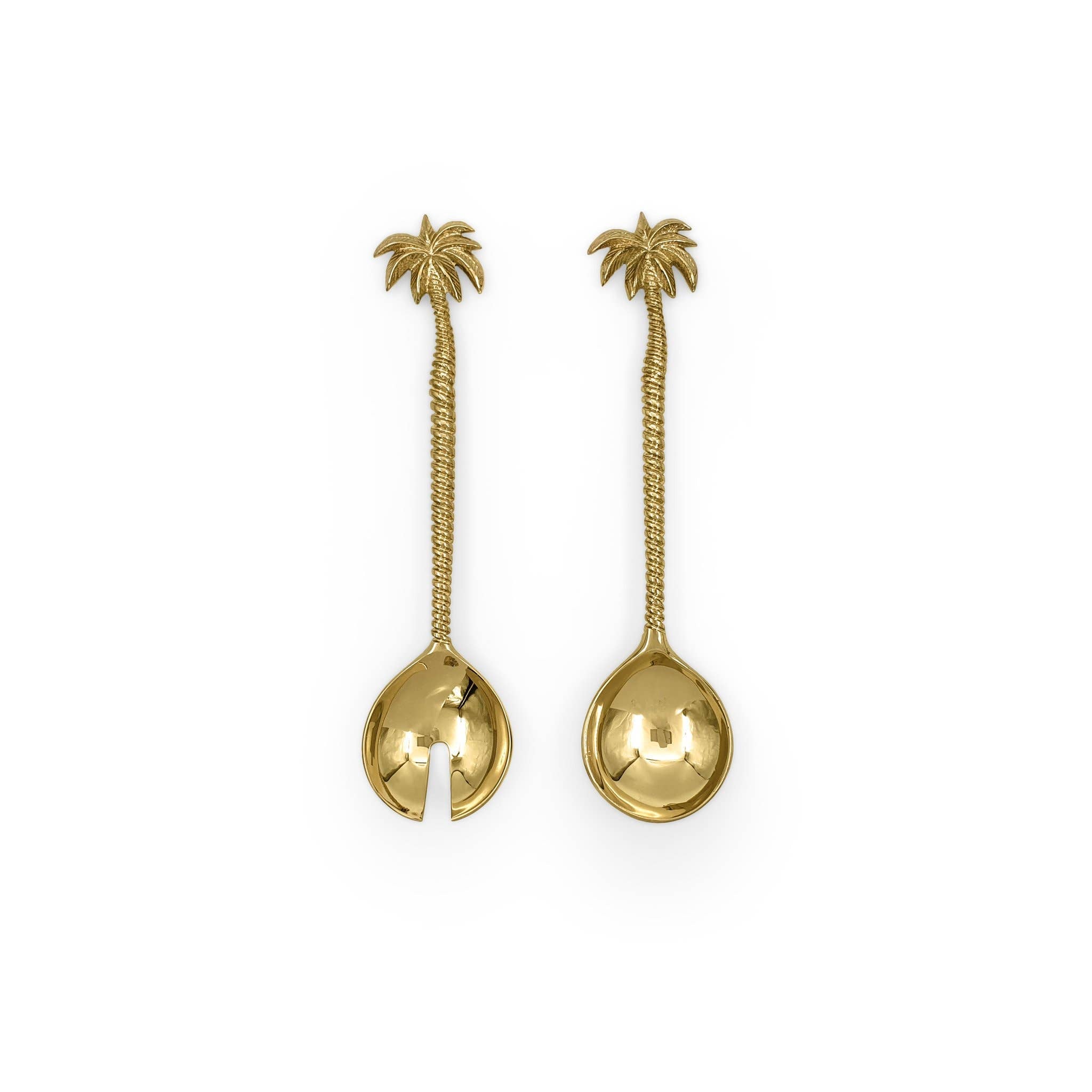 BALI Palm Tree Cutlery Serving Spoon Set Small