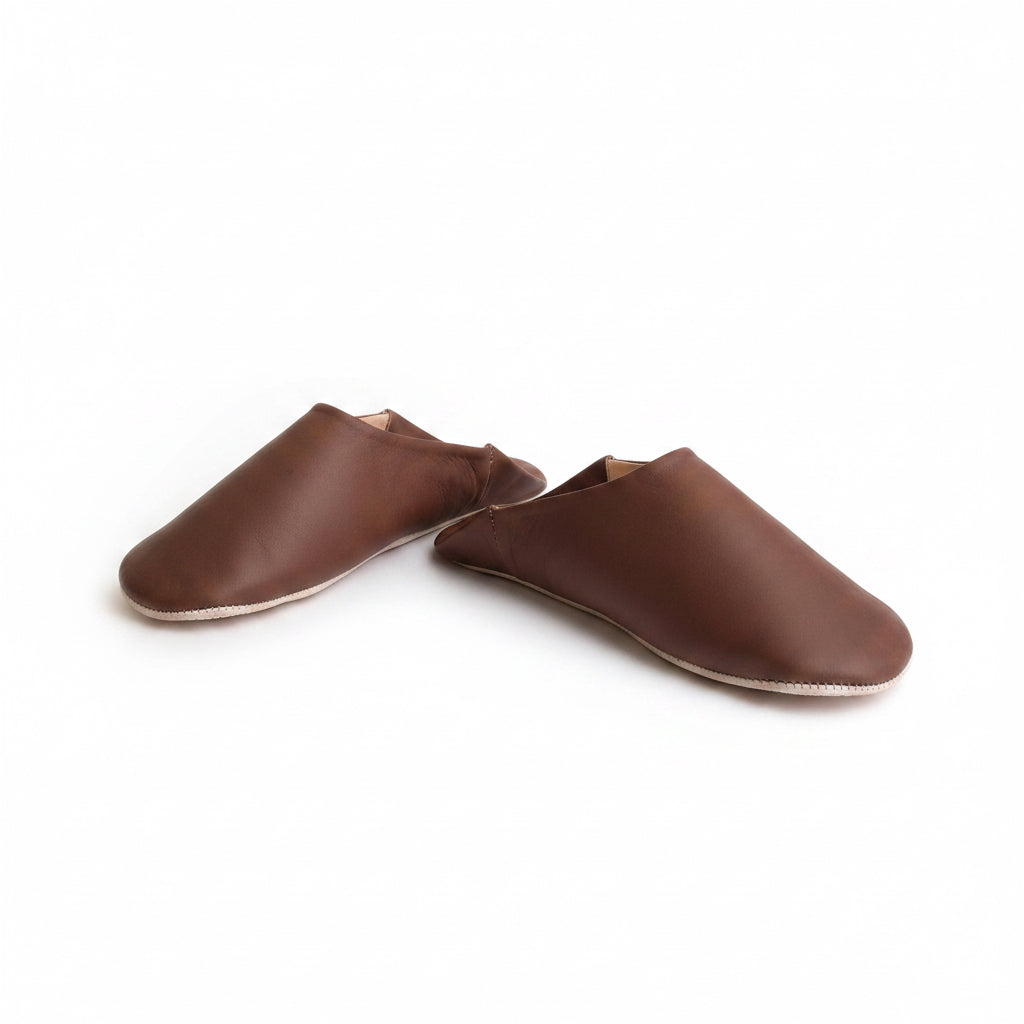 Babouches femmes en cuir du Maroc