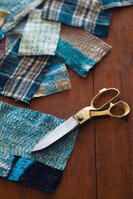 Japan: Scissors with brass handles (L)