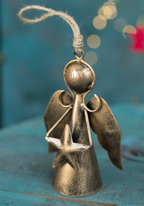 Hanging Angel Decoration with Jute String