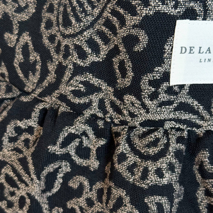 Teide medium ruffled tote bag