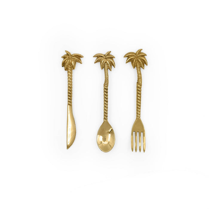 BALI Desert Palm Tree Cutlery Set