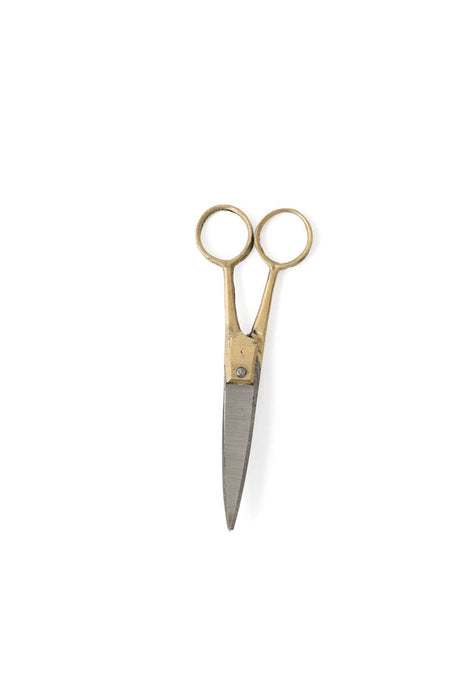 Japan: Brass-handled scissors (S)