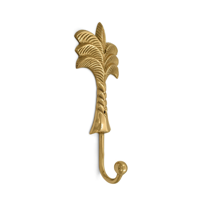 BALI Brass Hook Palm Tree