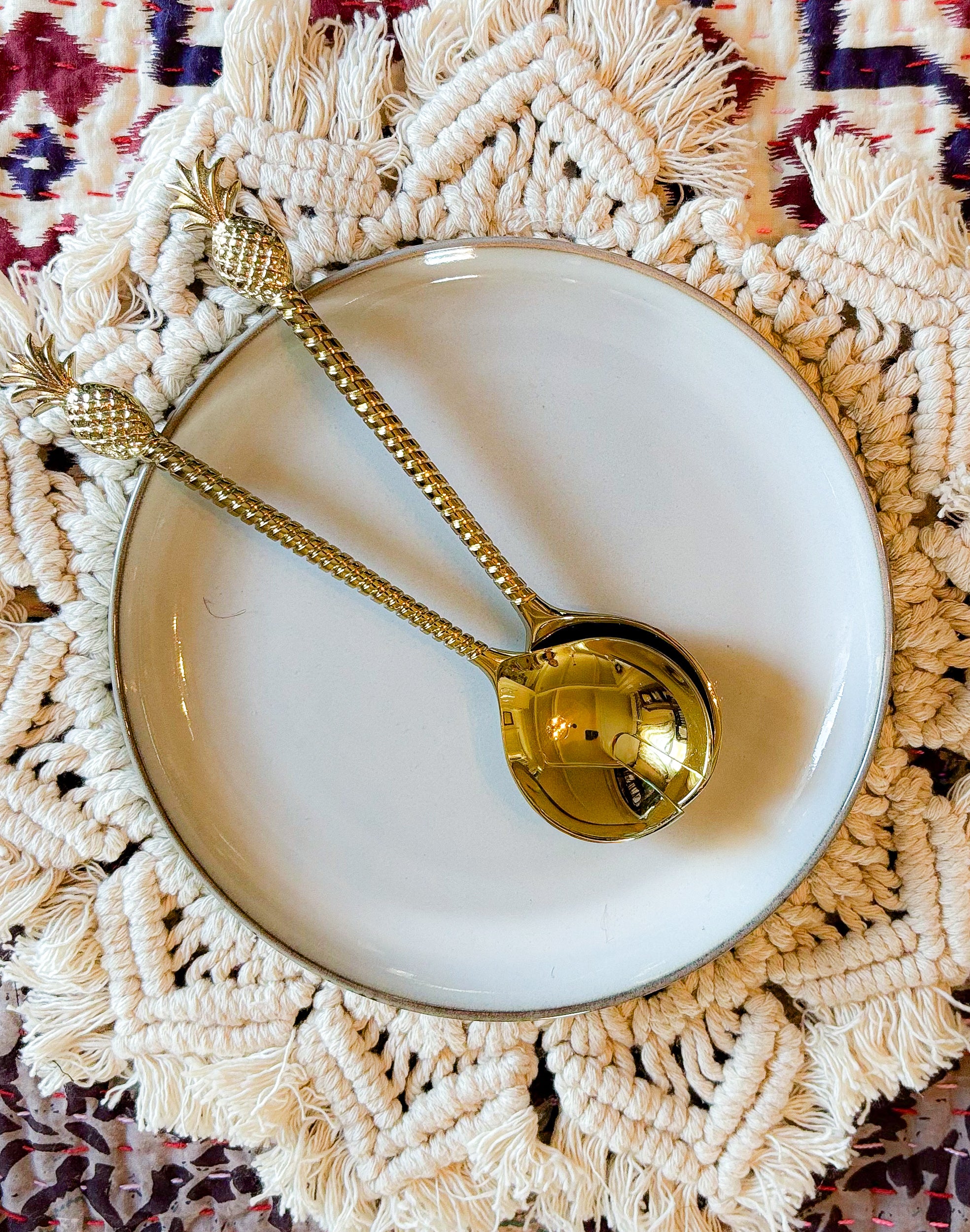 BALI Small Pineapple Serving Spoon