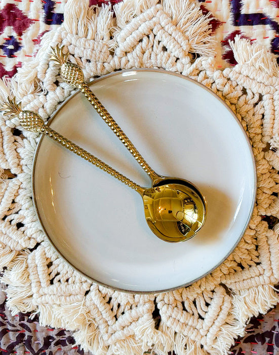 BALI Small Pineapple Serving Spoon