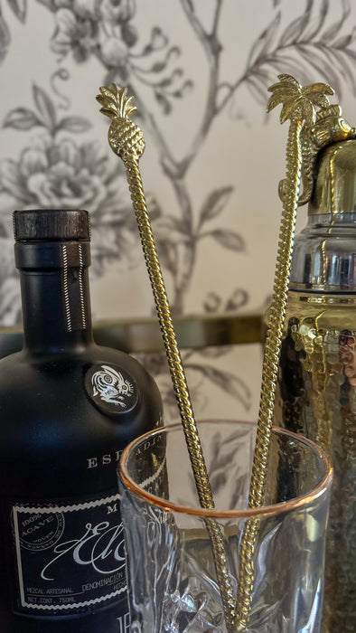 BALI Tropical Cutlery Set Ice Tea Jar Spoon