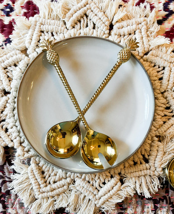 BALI Small Pineapple Serving Spoon