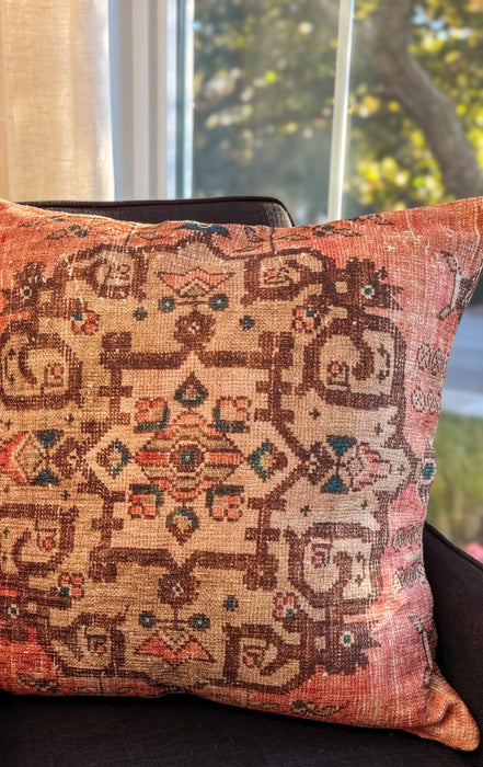 Türkiye: Vintage Pattern Kilim Cushion Cover