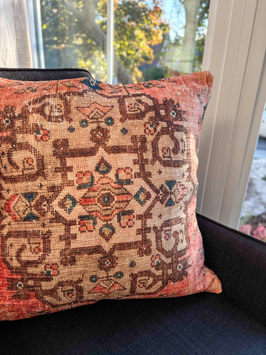 Türkiye: Vintage Pattern Kilim Cushion Cover