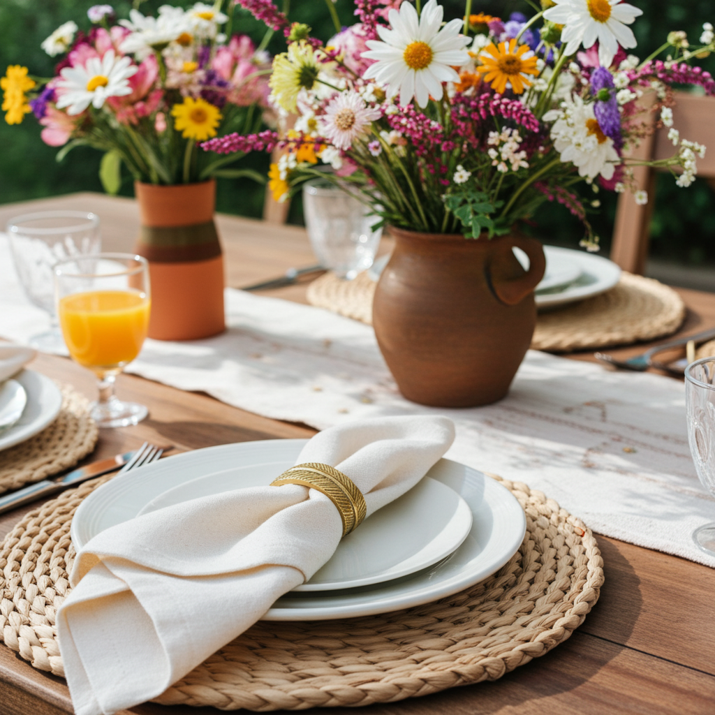 BALI Feather Napkin Ring