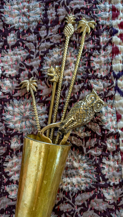 BALI Palm Tree Cutlery Serving Spoon Set Small