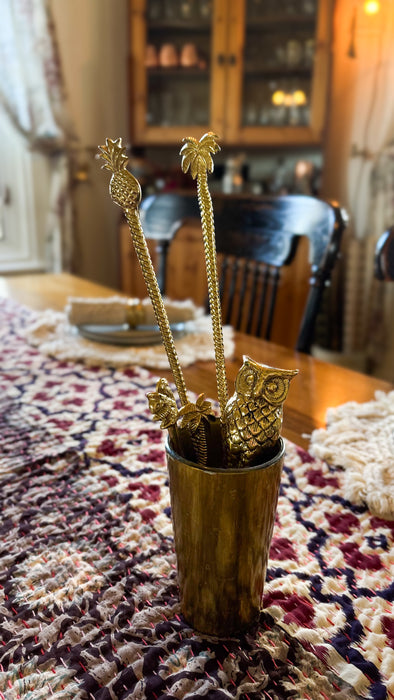 BALI Tropical Cutlery Set Ice Tea Jar Spoon