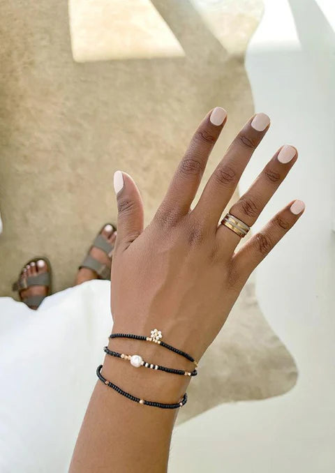 Endito crystal bracelet – BLACK