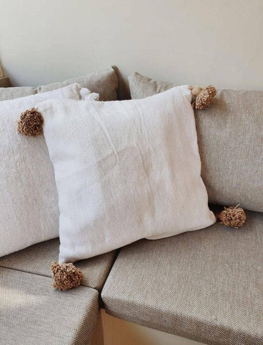 MOROCCO: Moroccan pillow cushion with tassel