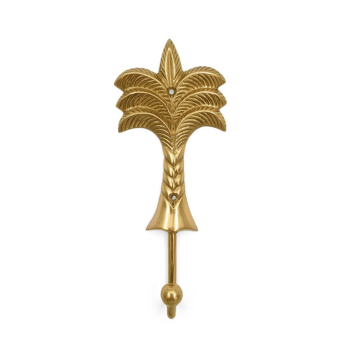 BALI Brass Hook Palm Tree