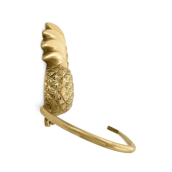 BALI Brass Pineapple Toilet Roll Holder