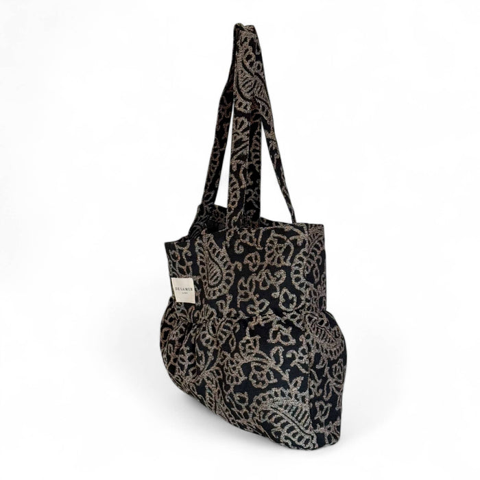 Teide medium ruffled tote bag