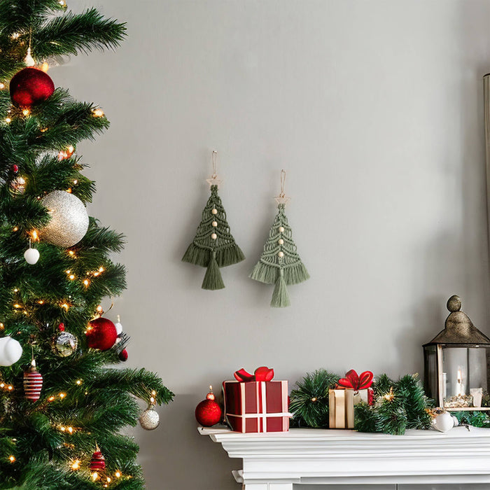 VIETNAM: Christmas tree shaped wall decoration X19