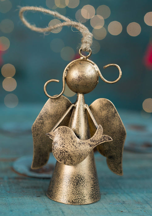 Hanging Angel Decoration with Jute String