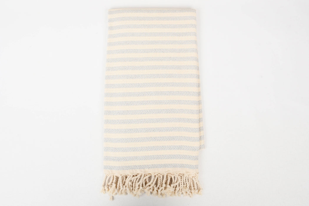 Türkiye: Handwoven Turkish cotton hand towel