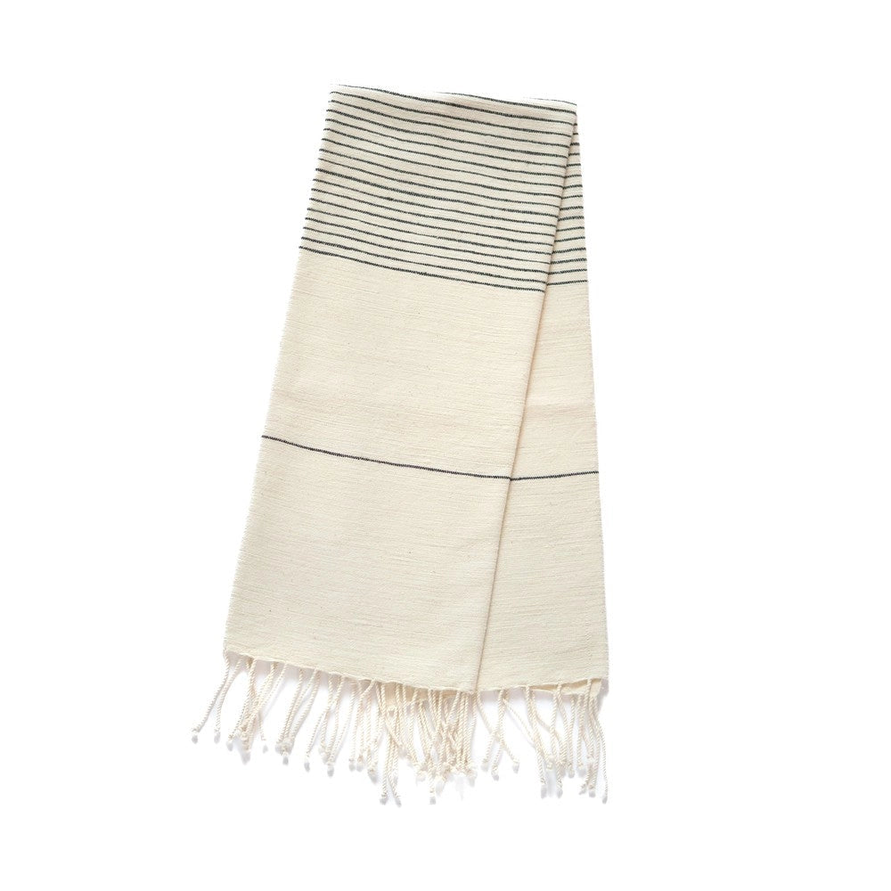 Linge de cuisine tissé en coton d'Éthiopie